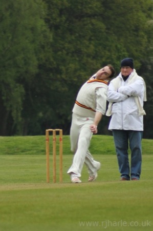John Bowls a Wicket Ball