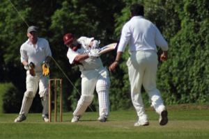 Batsman Hits Out Again