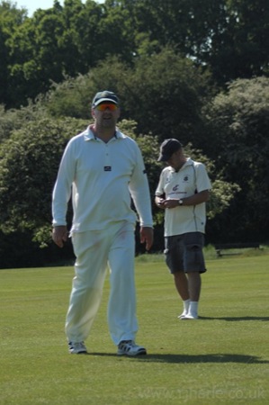 The Umpire Looks Bored
