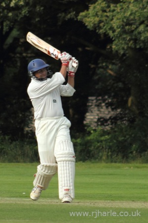 Pec Tries Out His New Bat