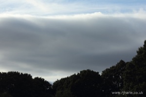 Moody Sky Threatens The Cricket