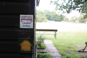 Caution Golfers