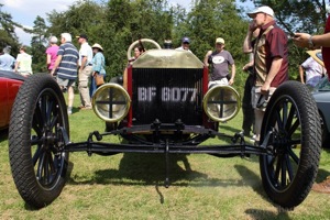 A Wider View Of The Steaming Car
