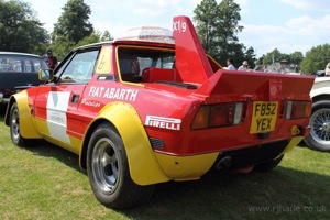 Abarth Fiat Rally Car