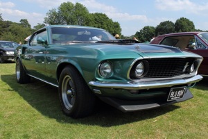Mustang Three-Quarter View