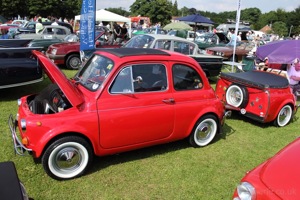 Original Fiat 500 With Trailer