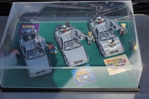 Back To The Future Set On A DeLorean