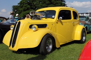 Yellow Hotrod