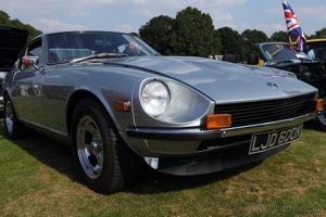 Classic Datsun Three-Quarter View
