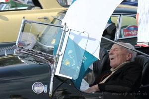 Taking A Nap In His Car