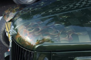 Wood-Panel Hotrod Paintjob