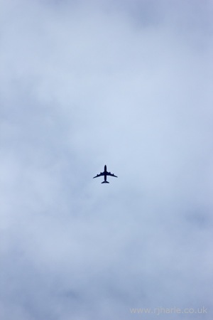 Plane Flying Overhead