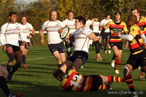 Jimmy Tries to Evade a Tackle