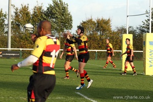 Richmond Defend Their Try Line