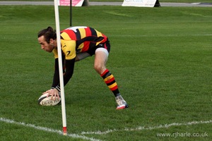 Touching Down In His Own Try Area