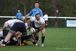 OA Scrum Half Picks Up From a Ruck
