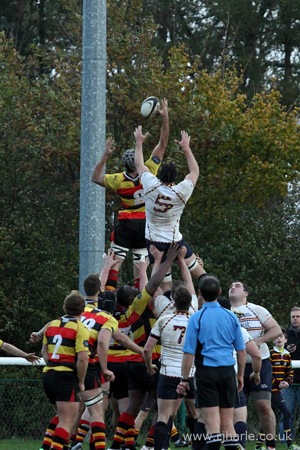 Closely Contested Line Out