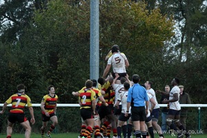 Closely Contested Line Out